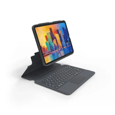 $209 • Buy Zagg Pro Keys Wireless Keyboard Case Ipad With Trackpad IPad 10.9/11 Pencil Hold