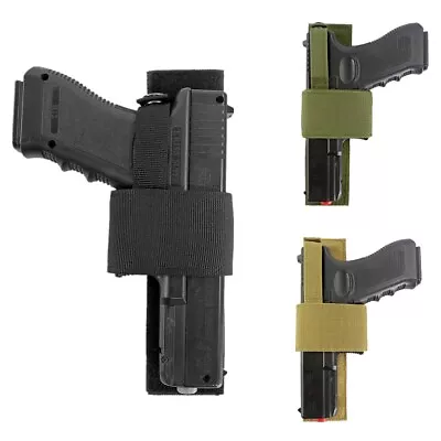 Tactical Gun Holster Pistol Bag Multi-function Hook & Loop Hunting Gun Holster • $8.09