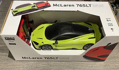 CMJ RC Cars Mclaren 765LT Remote Control Car- Scale 1:24 • £13.50