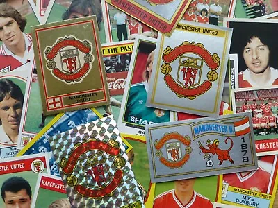 Manchester United Stickers 1978-1991 (Panini/FKS/The Sun/Others) • £2