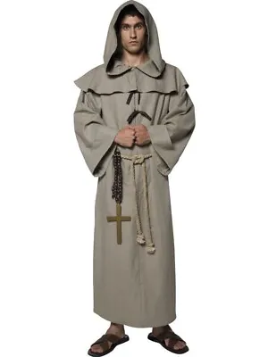 £41.95 • Buy Mens Friar Tuck Robin Hood Costume