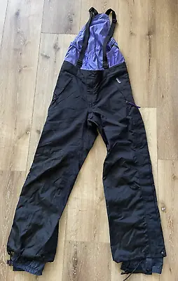 Vintage 90s Patagonia Mens/Womens Ski Snow Pants Bib Suspenders Size 32 • $59.95