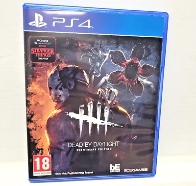 Dead By Daylight Nightmare Edition PS4 EXCELLENT Condition STRANGER THINGS • $237.72