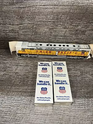 Union Pacific Railroad Matches 6900 Locomotive Box 8  Matchboxes 🆕 Vintage • $30