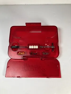 VTG Tech Deck Deluxe Display Case With Tools And Screws And Nuts (RED) • $12