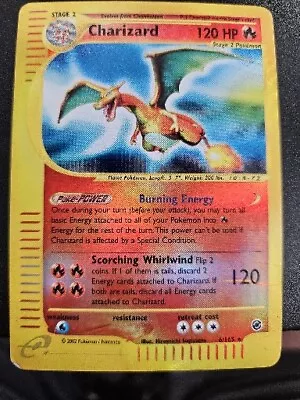 1x Charizard - 40/165 - Rare - Reverse Holo Damaged Pokemon G2 - Expedition • $8.50