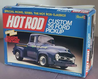 Hot Rod 56 1956 Ford Pickup Truck 1/25 Model Kit Vintage From 1987 • $22