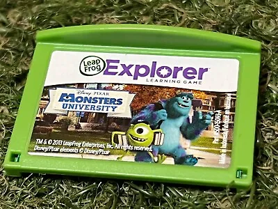 Leap Frog Leappad Explorer Pad Cartridge Disney Pixar Monsters Inc. University • £5.99