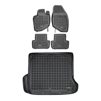 Rubber Car Mats For 2001-2007 Volvo V70 Floor Mats & Cargo Mat All Weather Odor • $209.99