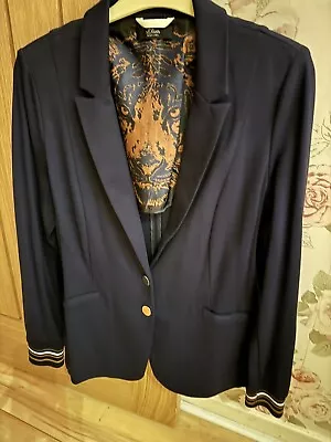 S.Oliver. Black Label Jersey Blazer. Bnwot. Size 16 • $31.08