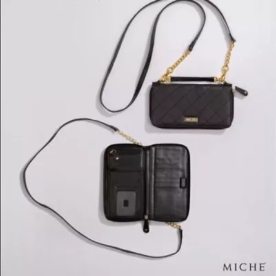 MICHE Convertible Quilted Crossbody Wallet • $55