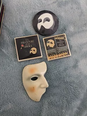 Phantom Of The Opera Magnets & Pin • $20