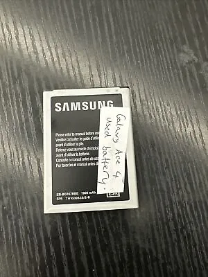 Samsung EB-BG357BBE Replacement Battery 1900mAh For Samsung Galaxy Ace 4 - PULL • £3.50