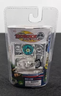 Beyblade Metal Fusion - Rock Leone Keychain 2010 D-Rights Moose Brand NEW Sealed • $49