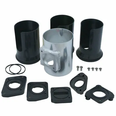 Air Intake MAF Sensor Adapter 3  OD Piping Kit For GM Ford Nissan Honda & Toyota • $89.99