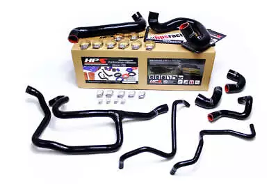 HPS Black Radiator & Heater Hose Kit For BMW 88-92 E30 325i 325is 325ix 2.5L • $270.75