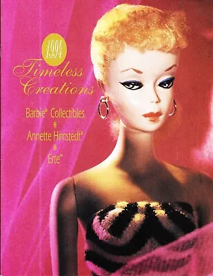 1994 Barbie Collectibles CATALOG NM/MINT-MINT Pristine ERTE Annette Himstedt • $8.76