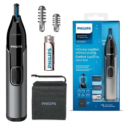 $98.99 • Buy Philips NT3650/16 Nose Ear & Eyebrow Hair Trimmer, Series 3000 - Free Postage