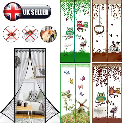 £9.49 • Buy Magnetic Insect Magic Door Net Screen Bug Mosquito Fly Insect Mesh Guard Curtain