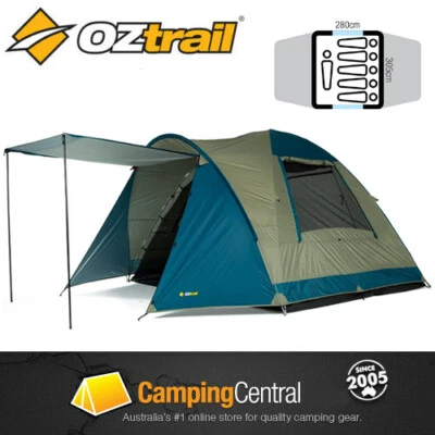 $169.95 • Buy OZTRAIL TASMAN 6V Dome Family 6 Person Man Tent (Sleeps 6)