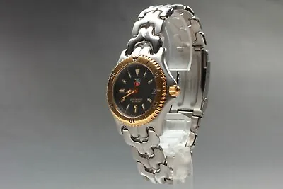 [Near MINT+] TAG HEUER Sel S95.206 Gray Dial Gold Bezel Date 200m Men's Watch • $349.99