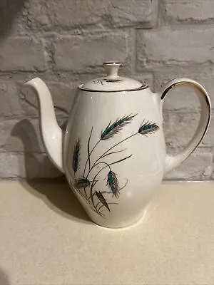 Vintage Alfred Meakin Wheat Pattern Coffee Pot Excellent Condition 1 & 1/2 Pint • £15