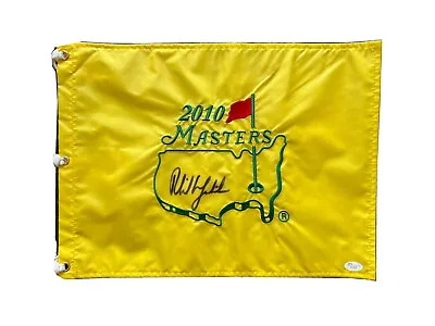 Phil Mickelson Signed 2010 Masters Flag JSA • $1224.99