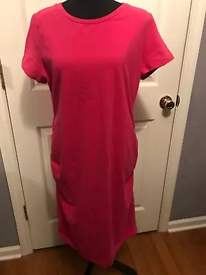 Womens Old Navy Maternity Pink Nightgown Size XL • $16