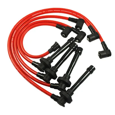 Spark Plug Wire Set For Honda Civic Del Sol 92-00 EG EK EJ D15/d16 Spiral Core • $19.55