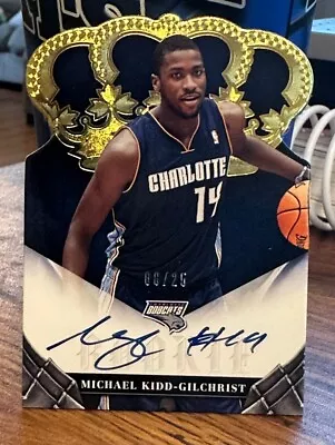 Michael Kidd-Gilchrist 2012-13 Panini Crown Royale Gold /25  Rookie Auto RC • $9.99