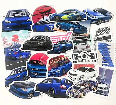 20pc JDM Rally Legend Subaru Impreza WRX STI GC8 P1 Typer R Vinyl Stickers • $12