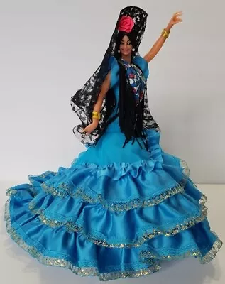 Vintage Marin Chiclana Espana 10  Dolk Flamenco Spanish • $14.39