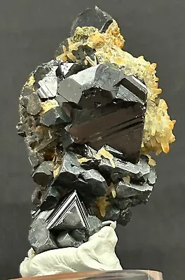 Artistic Cluster Sphalerite Galena & Quartz Madan Ore Field Bulgaria  7.6x4.9cm • $125