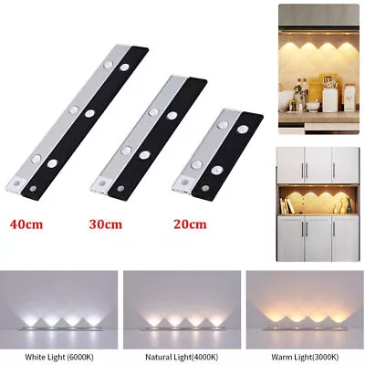 Motion Sensor Lamp Closet Lights Wireless USB PIR Cabinet Lighting LED Induction • $12.79