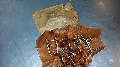 New Vintage Harley 45 Air Filter Cleaner Clips 1423-42 Military Packaging NOS • $22.49