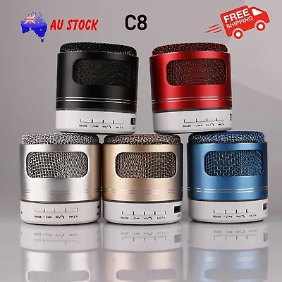 $3.95 • Buy Portable Wireless Mini Bluetooth Speaker With Mic Colorful LED Multiple Input C8