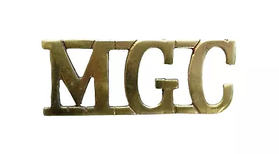 Machine Gun Corps Shoulder Title Brass Metal • £13