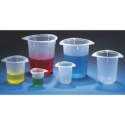 Globe Scientific 3641 BeakerPolypropylene100MlPk100 • $18.19