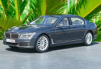 $117 • Buy 1:18 BMW All New 7 Series 750 Li 2017 Diecast Car Model Gifts Collection Gray