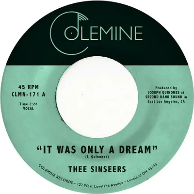 Thee Sinseers - It Was Only A Dream [New 7  Vinyl] • $10.87