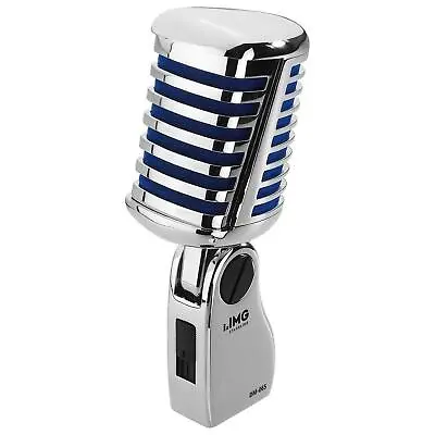 IMG Stageline DM-065 Retro 50s 60s Style Microphone Dynamic Vocals Musician  • £99.99