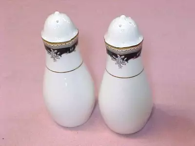 $39.95 • Buy Pair Noritake Palais Royal Salt & Pepper Shakers 4 3/4  Excellent