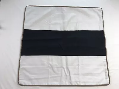 Michael Kors Sumatra Euro Pillow Sham One Single 20  Square 100% Cotton • $10.99