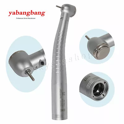 Torque Dental Fiber Optic LED Handpiece Large Head Fit 4/6H Swivel Coupler YD6 • $38.29