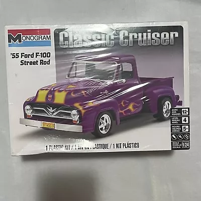 1955 Ford F 100 Street Rod Classic Cruiser Monogram Model Kit • $24.99