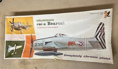 Hawk Models 215-200 1/48 Scale F8F-2 Bearcat Chrome Plated From 1968 • $14.99