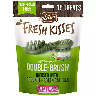 Merrick Fresh Kisses Natural Dental Chews Infused With Coconut Botanical Oils • $18.03