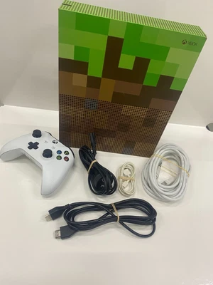 $170 • Buy Xbox One S 1TB Console Minecraft Limited Edition (Wi-Fi Not Working)
