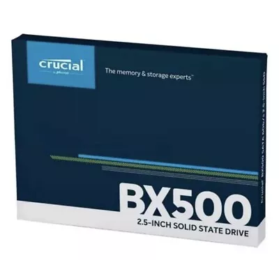 Crucial BX500 2.5 Inch 240GB SATA III Internal SSD • $55