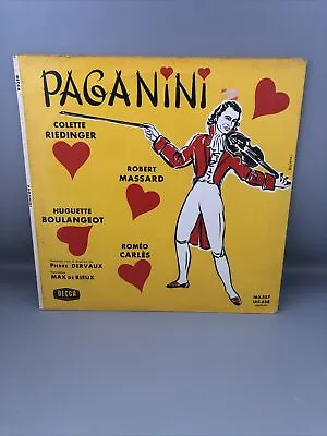 Decca 163.557/58 (2 Lp) Franz  Lehar Paganini *rivoire Merckel Dervaux Ex+/nm • £71